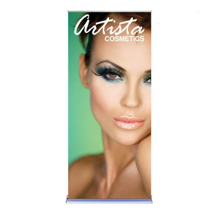 36 in. SilverStep® Retractable Banner Stand