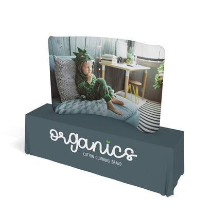 Waveline 8ft Curved Tabletop (Graphics)