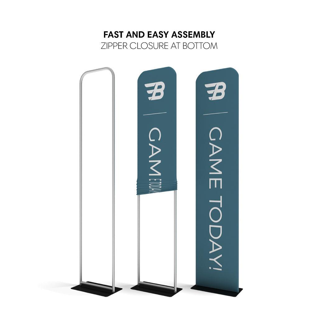 WaveLine Banner Stand 24x116