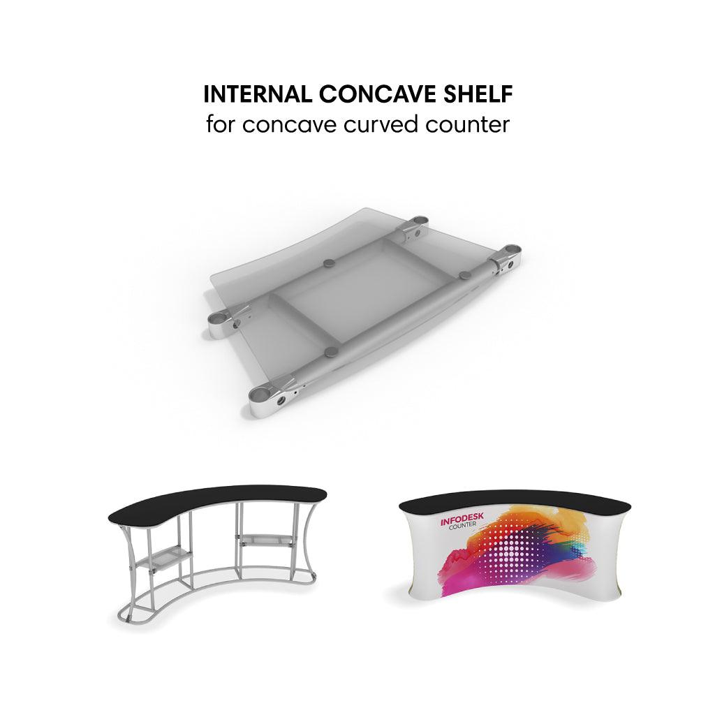 WaveLine InfoDesk Shelving