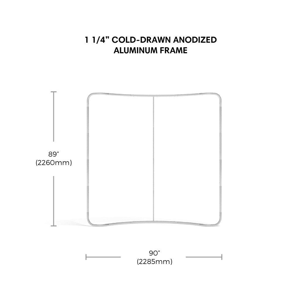 Waveline 8ft Curved Display