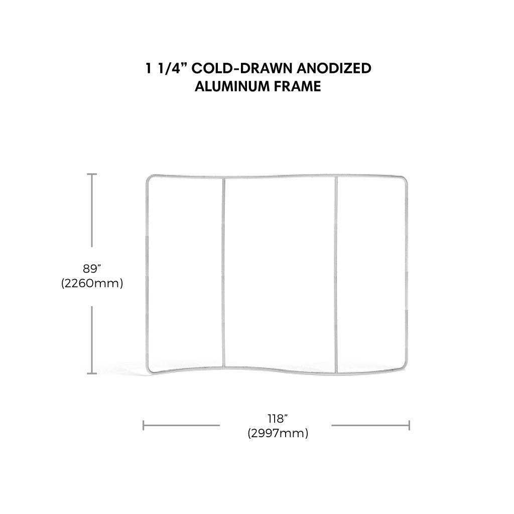 Waveline 10ft Serpentine Display