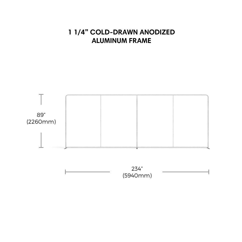 Waveline 20ft Straight Display