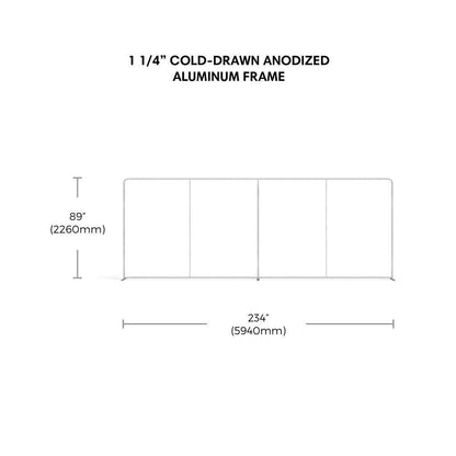 Waveline 20ft Straight Display